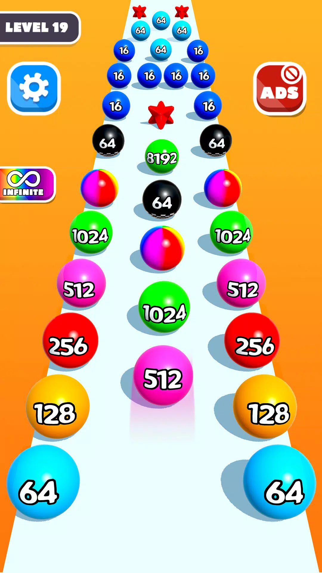 Numbers Ball Blend Challenge ဖန်သားပြင်ဓာတ်ပုံ 0