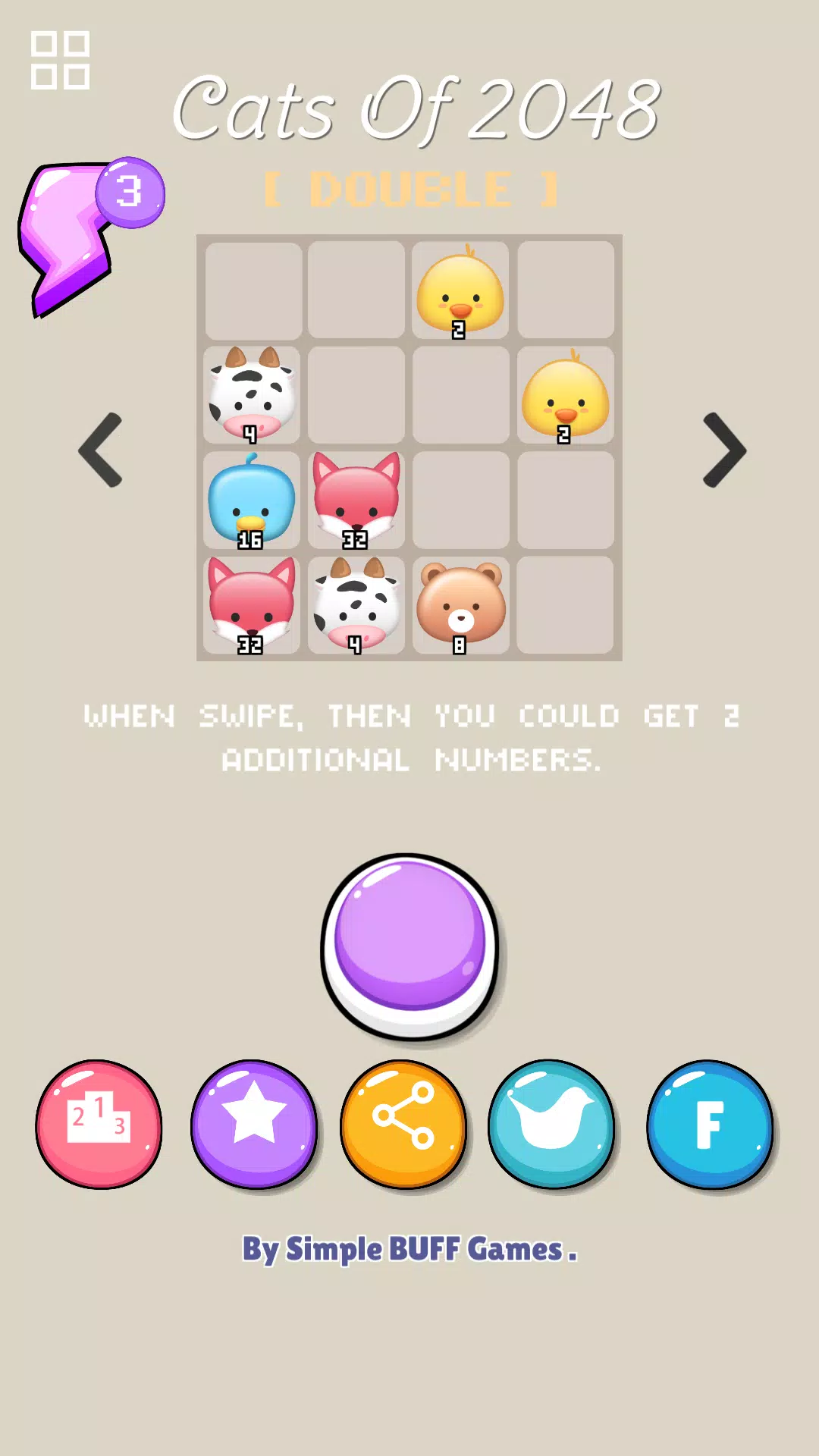 Cats Of 2048 Captura de pantalla 2
