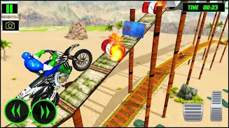 Bike Games Stunts: Spider Hero應用截圖第2張