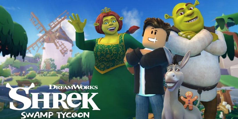 O gentil gigante verde chega em Roblox com Shrek Swamp Tycoon