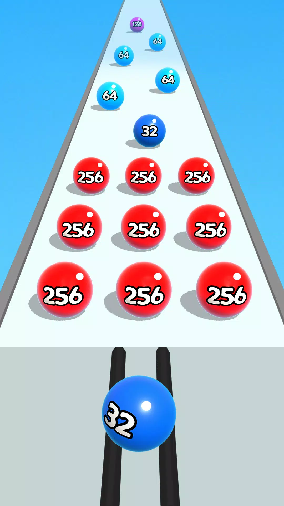 Numbers Ball Blend Challenge ဖန်သားပြင်ဓာတ်ပုံ 3