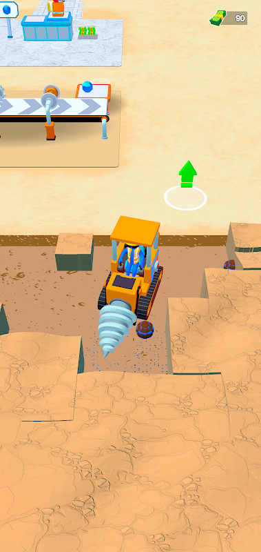 Gem Digger Idle Скриншот 2
