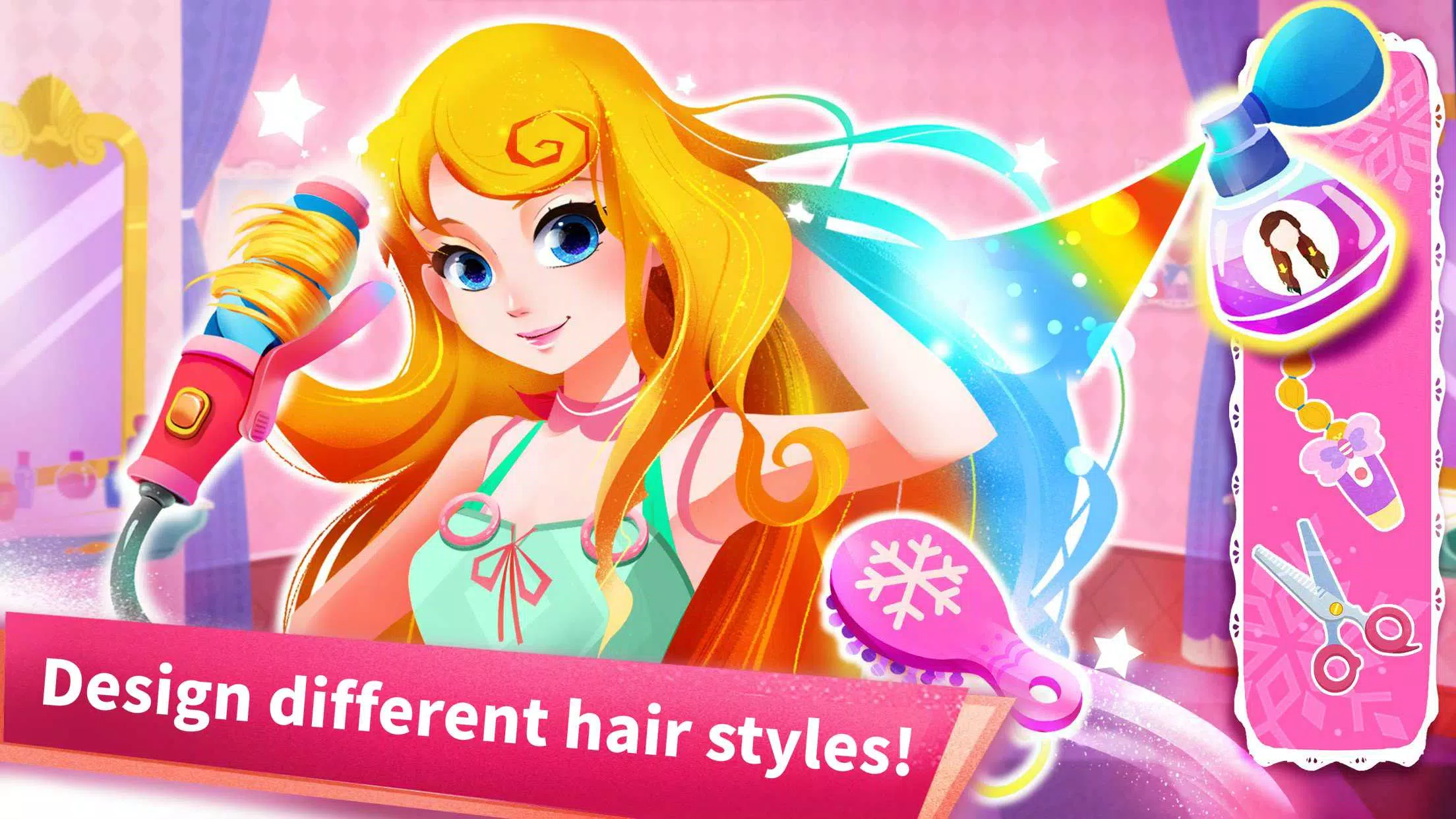 Little Panda: Princess Salon ဖန်သားပြင်ဓာတ်ပုံ 2