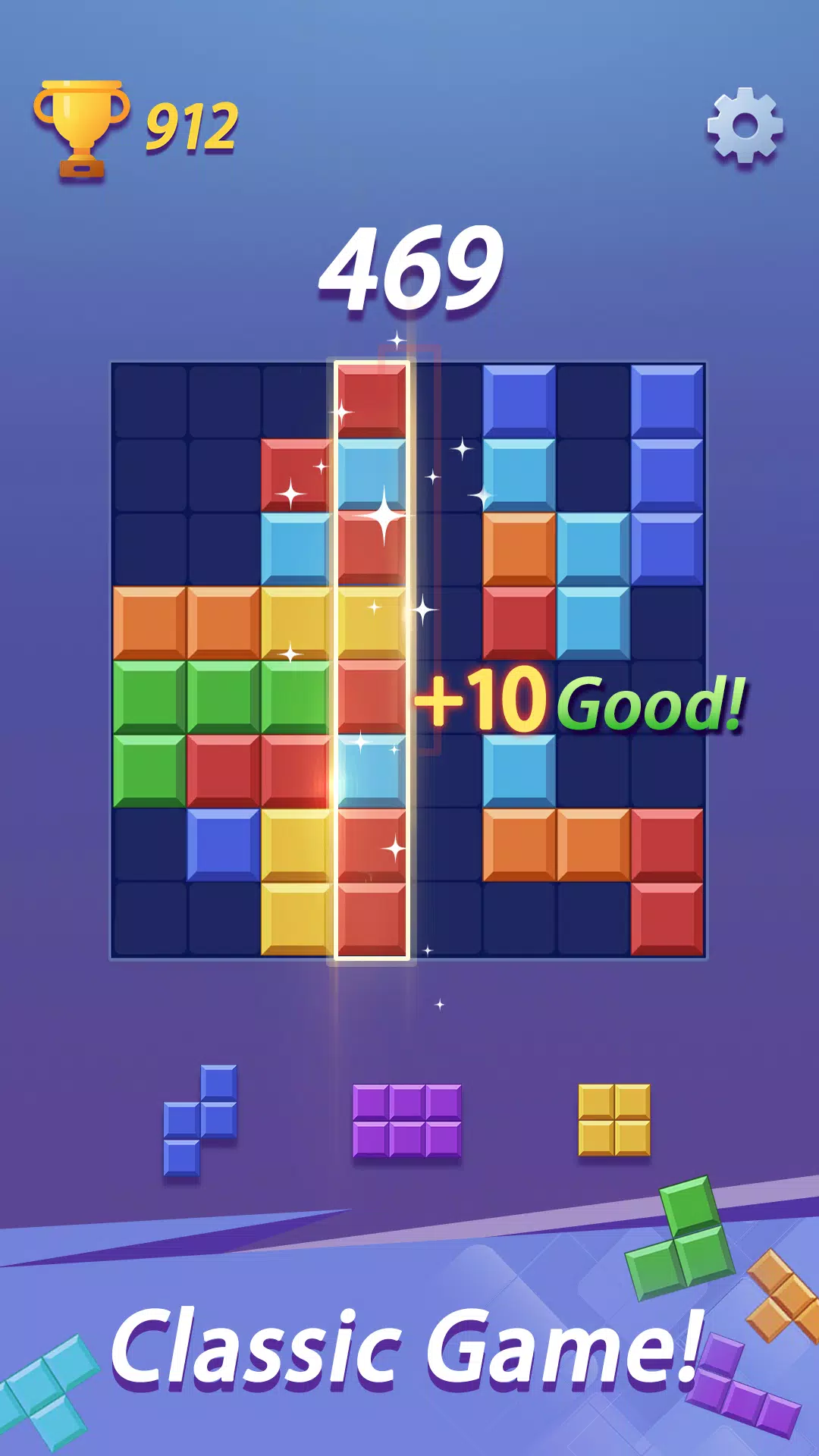 Block Puzzle: Combo Mania! स्क्रीनशॉट 0