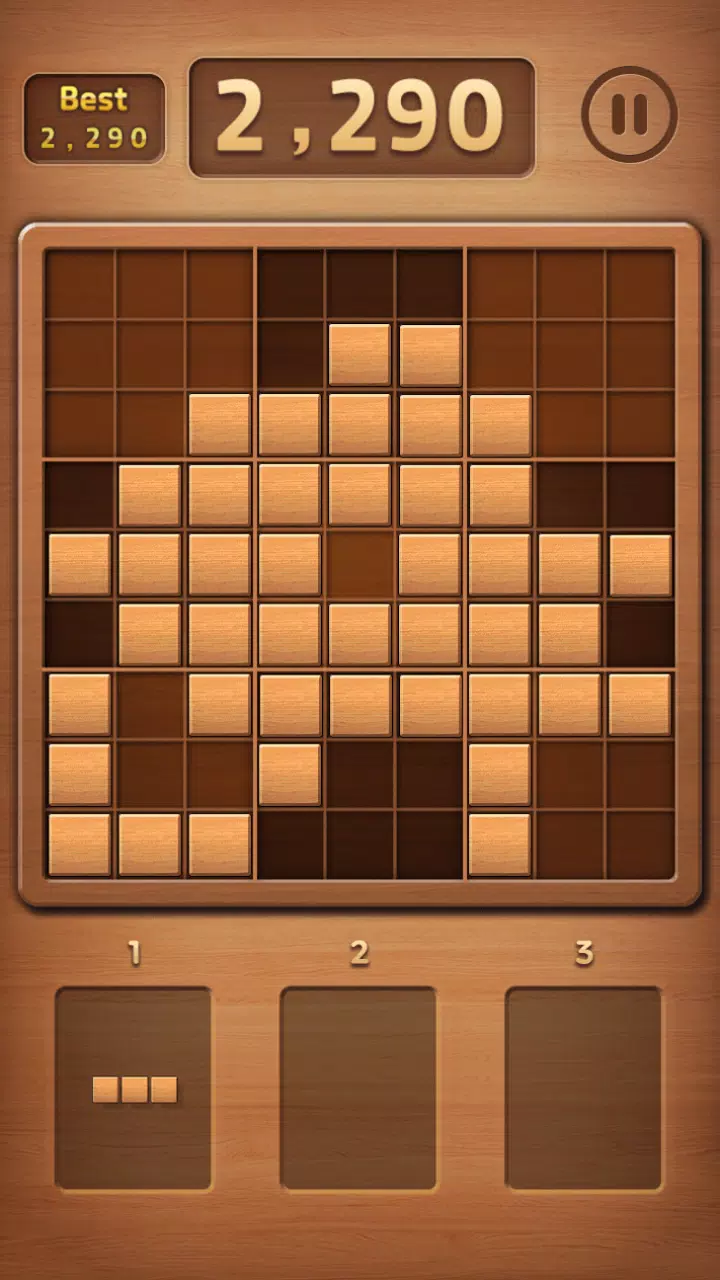 Puzzle Wood Block Ekran Görüntüsü 1