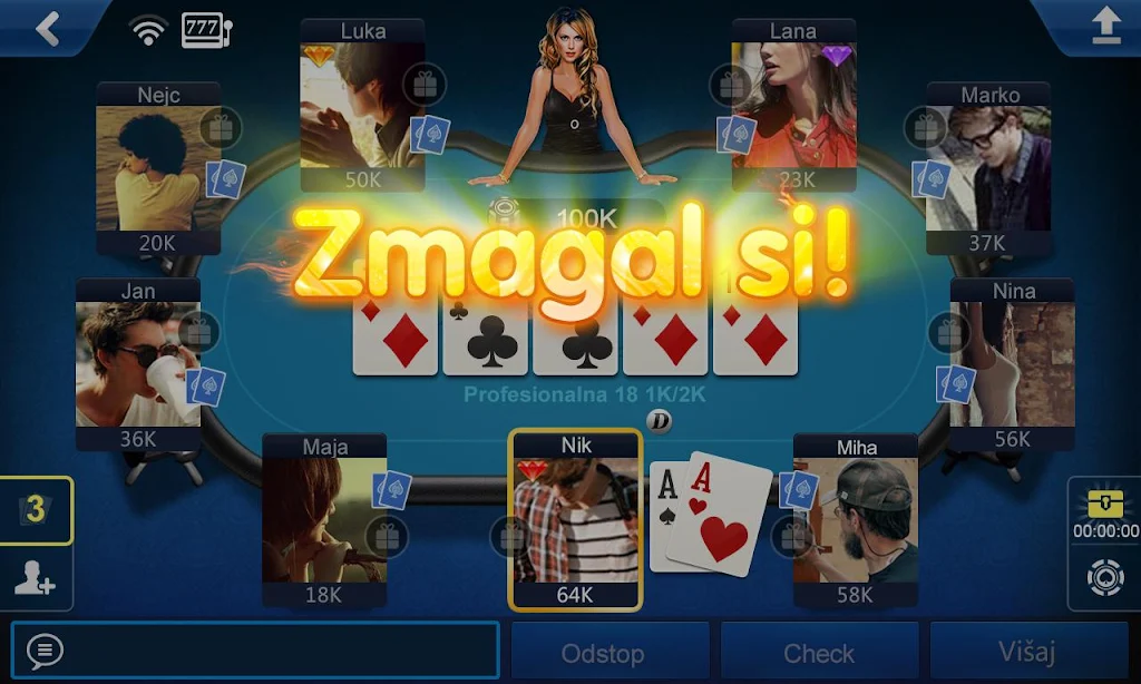 Poker Slovenia hd ဖန်သားပြင်ဓာတ်ပုံ 3