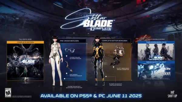 Sony Leaks Stellar Blade PC Release: Neue Funktionen, Bosskampf, 25 Outfits enthüllt