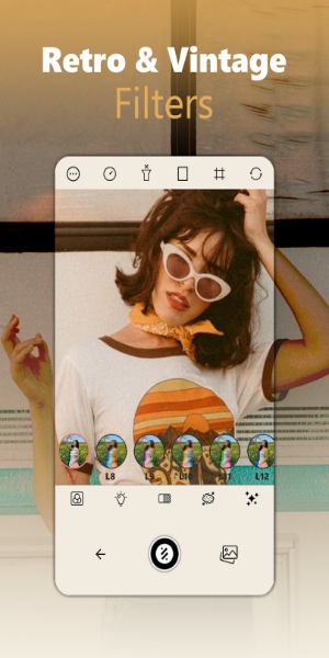Dazz Cam: Retro Filter Effect স্ক্রিনশট 0
