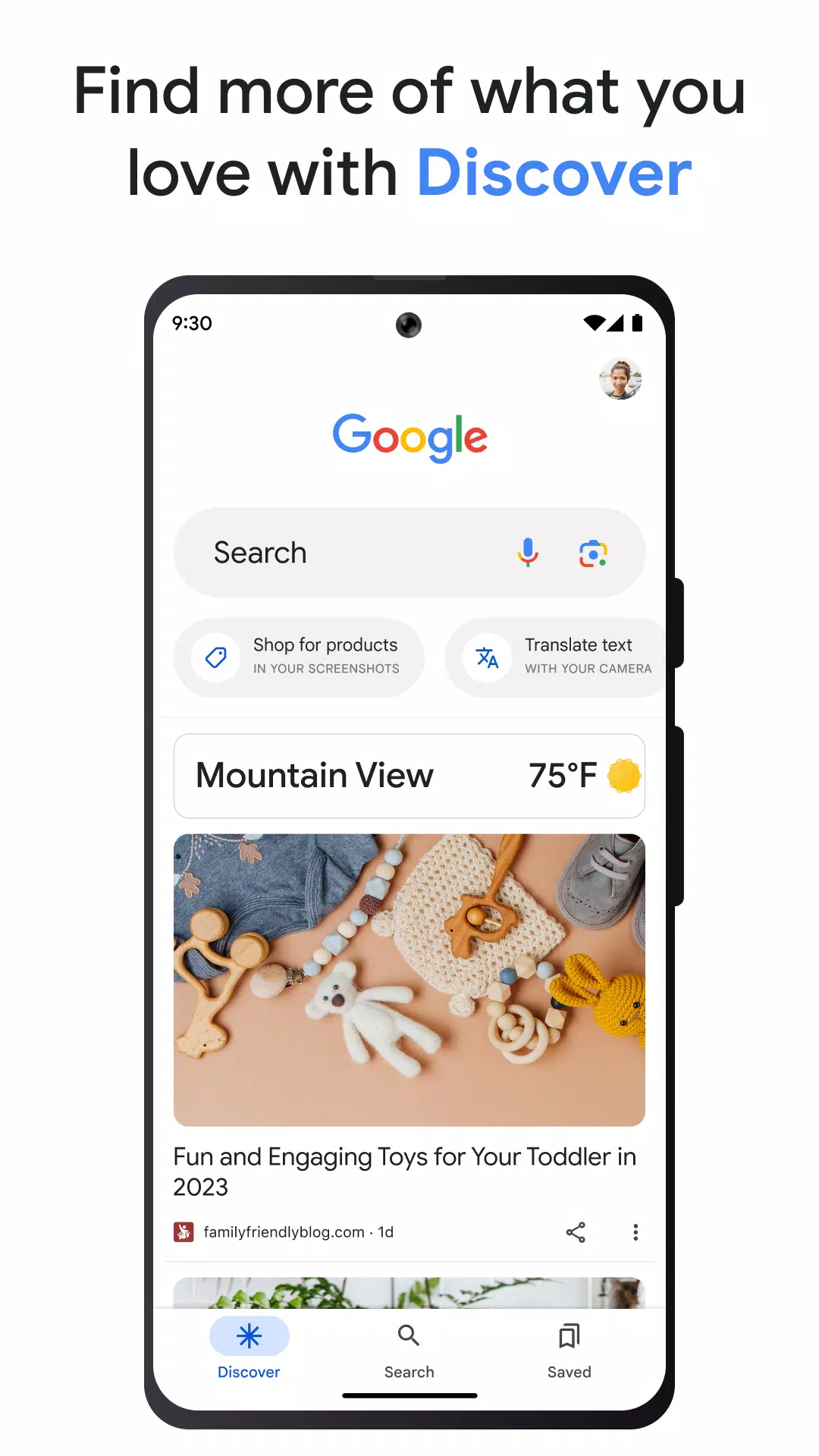 Google ภาพหน้าจอ 0