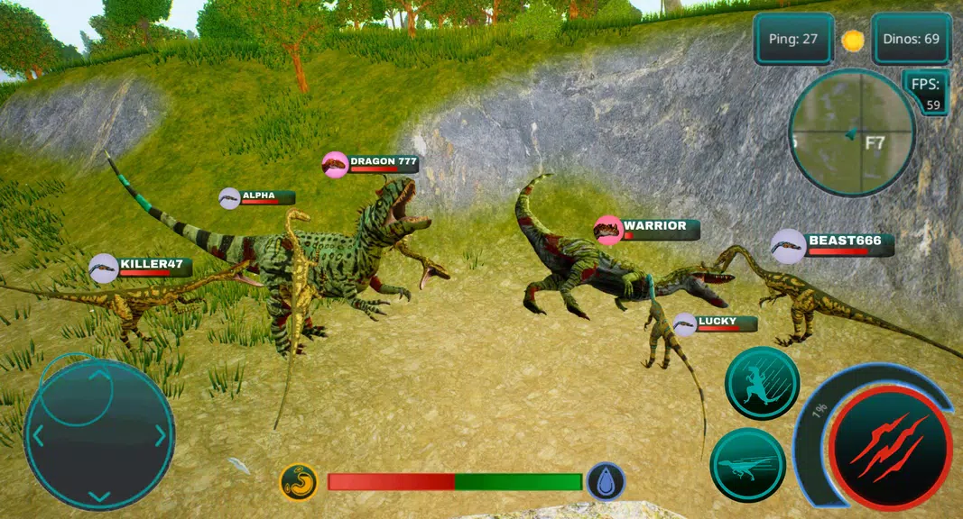 The Cursed Dinosaur Isle: Game Screenshot 0