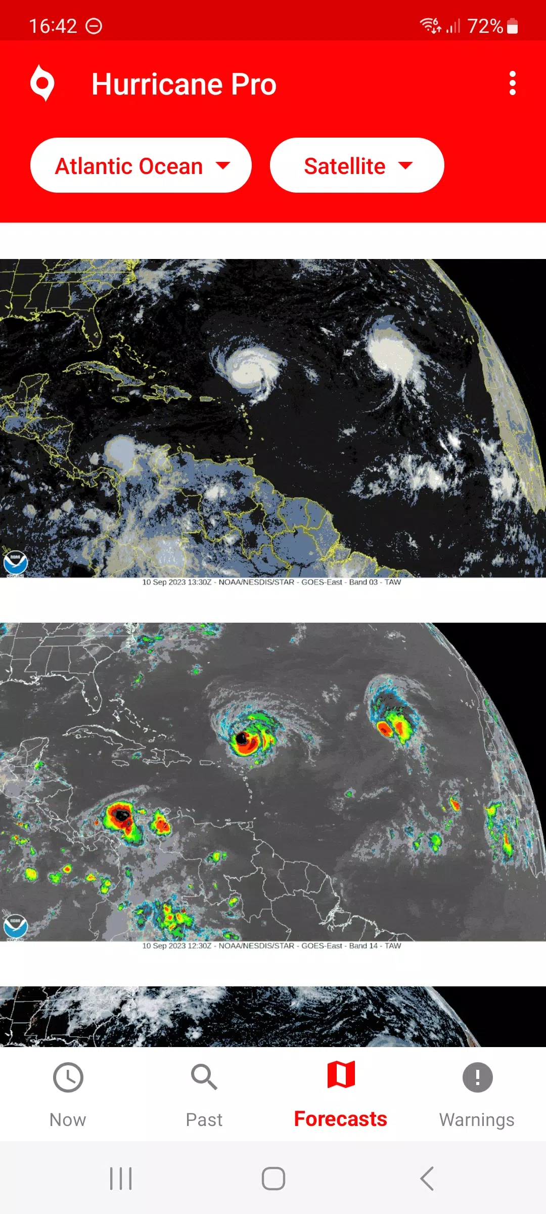My Hurricane Tracker स्क्रीनशॉट 1