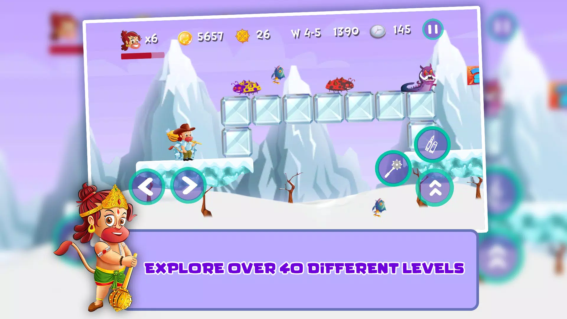 Bal Hanuman - Adventure Game Ekran Görüntüsü 1