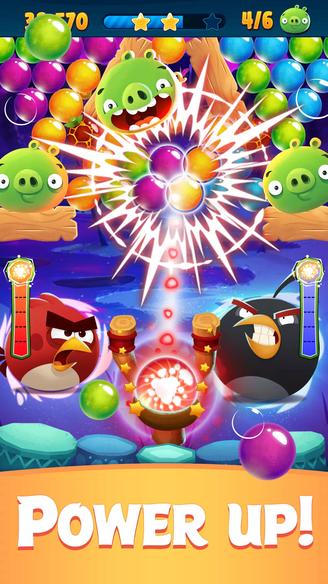 Angry Birds POP Bubble Shooter ภาพหน้าจอ 3