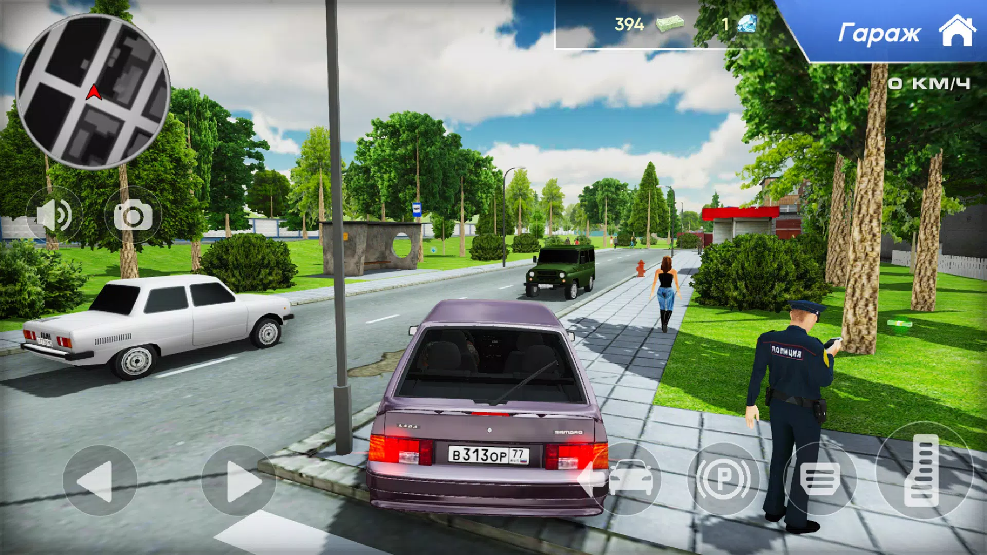 Lada 2113 Russian City Driving應用截圖第0張