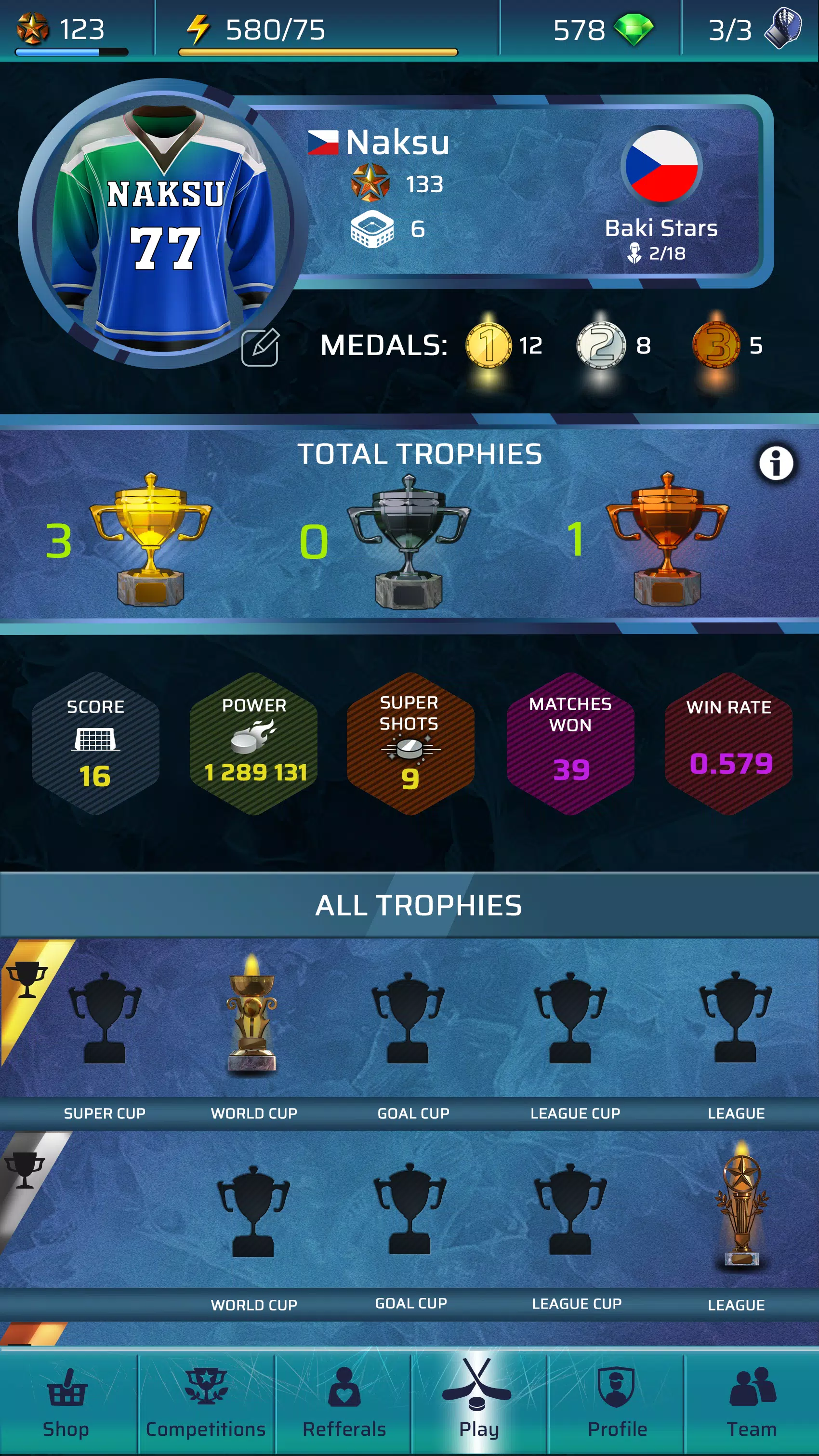 PowerPlay: Ice Hockey PvP Game應用截圖第2張