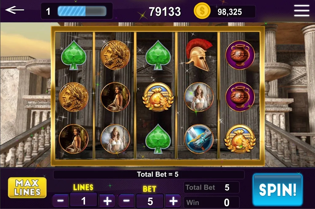 Olympus Slots - Zeus Golden Slot Machine應用截圖第0張