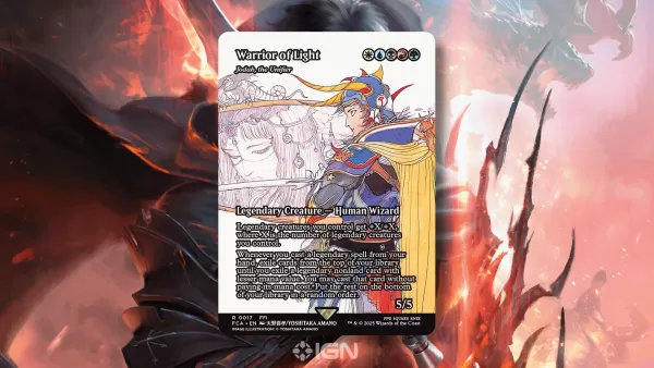 Magic: The Gathering Final Fantasy character cards