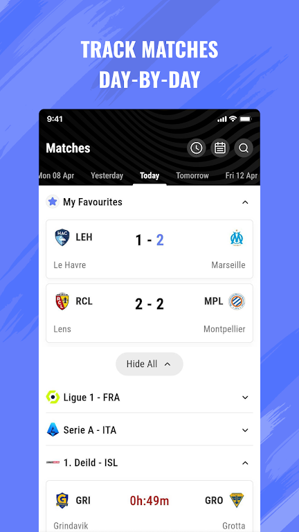 GoalBlitz : Euro 2024 Score Captura de pantalla 1
