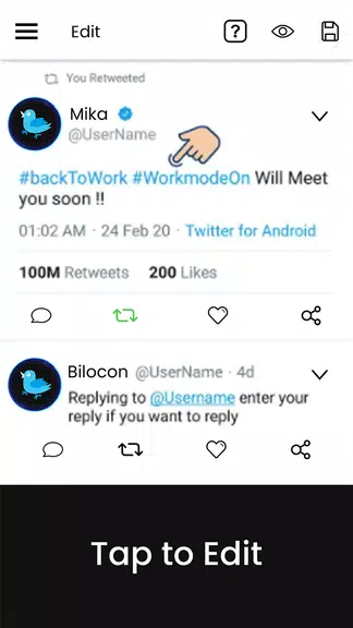 Fake Tweet-Post Creator應用截圖第2張