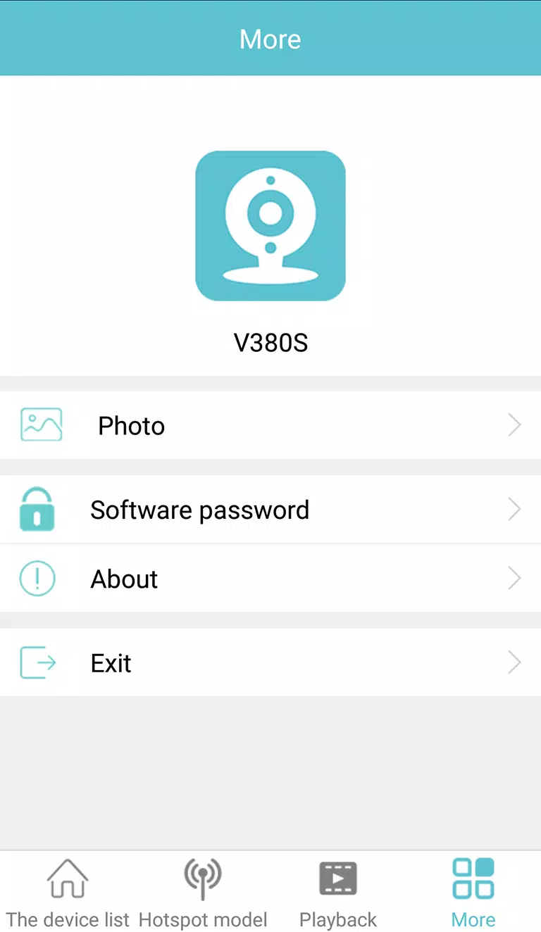 V380S ဖန်သားပြင်ဓာတ်ပုံ 3