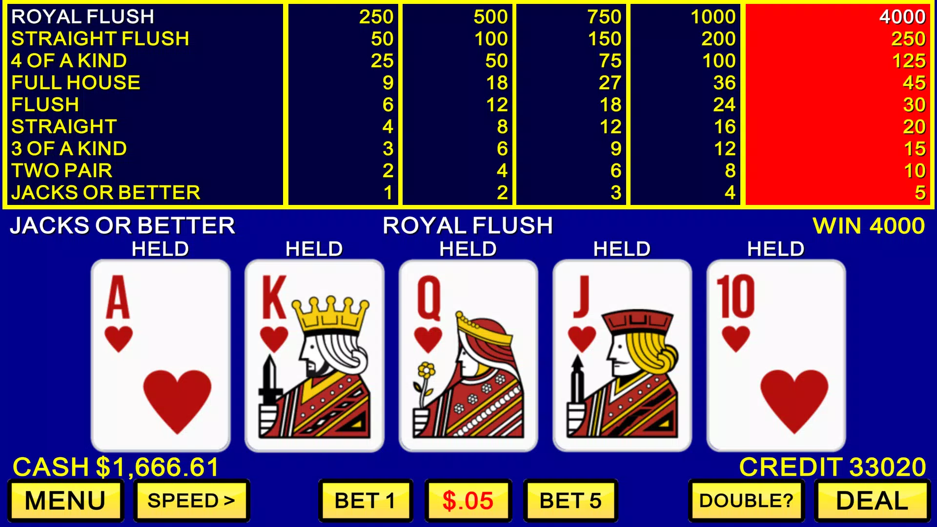 Video Poker Casino應用截圖第0張