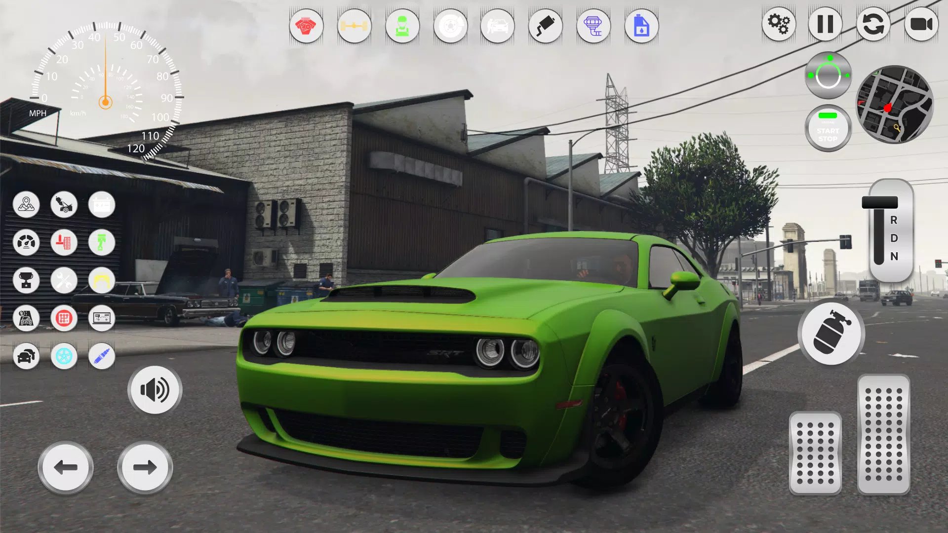 Race Muscle: Dodge Challenger應用截圖第0張