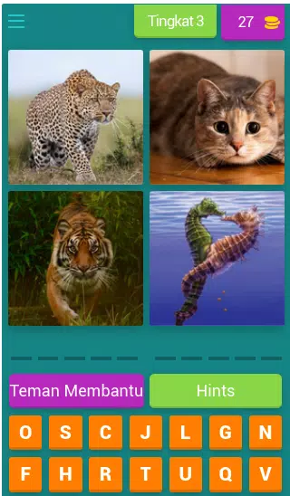 Tebak-tebakan Gambar Hewan應用截圖第3張