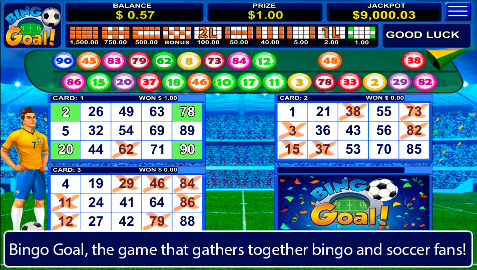 Bingo Goal - Video Bingo應用截圖第0張
