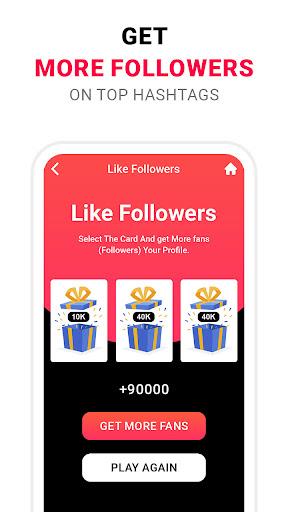Real Followers and Likes, Fans应用截图第3张