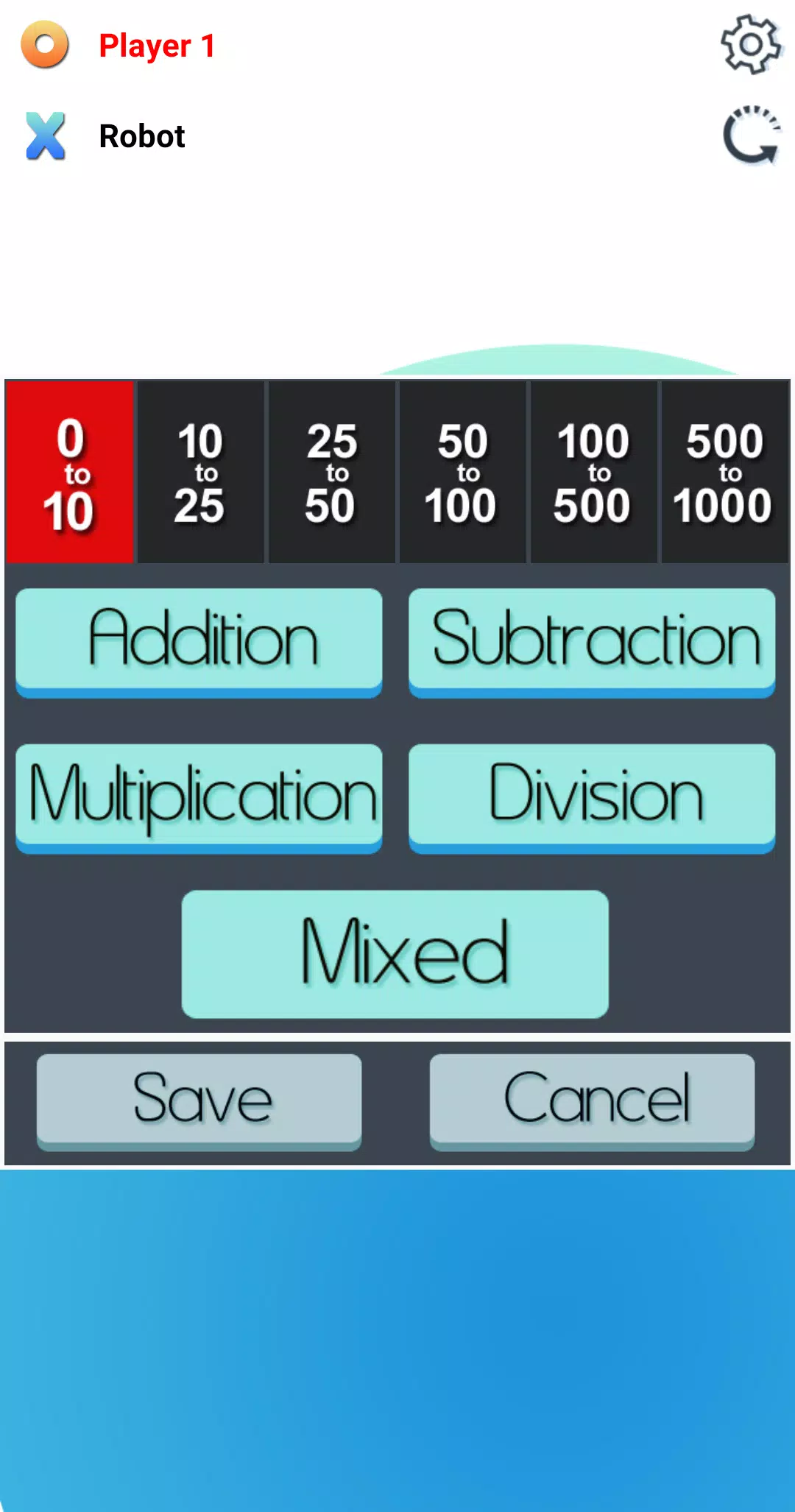 Tic Tac Toe: A Math Game Скриншот 3