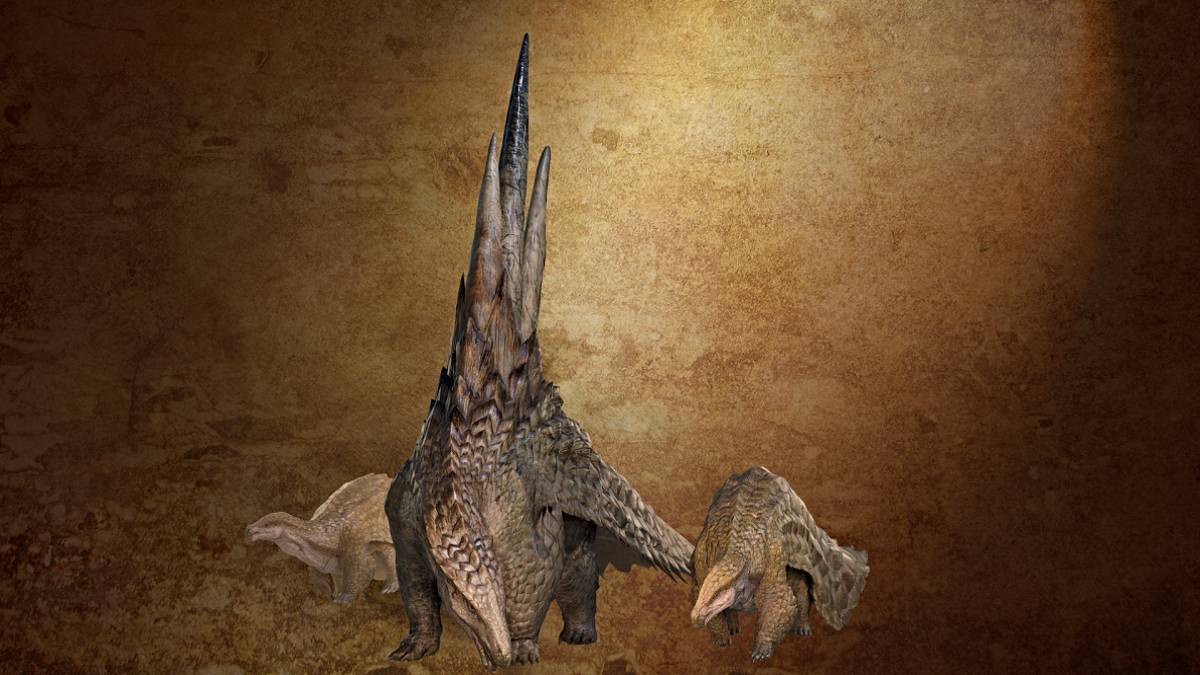 Ceratonoth Monster ใน Monster Hunter Wilds