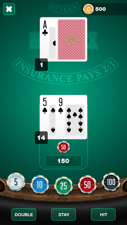 BlackJack 21: Las Vegas  Online Casino Game Captura de pantalla 2
