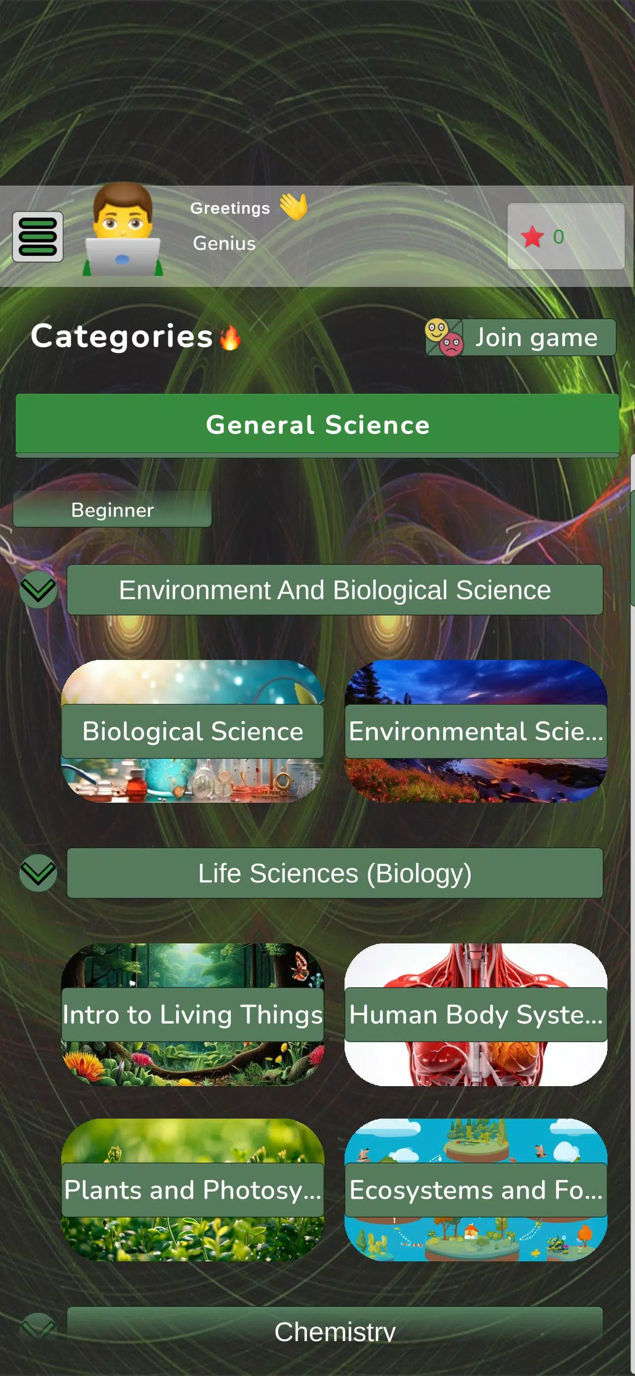 General Science Captura de tela 0