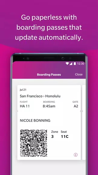 Hawaiian Airlines ภาพหน้าจอ 2