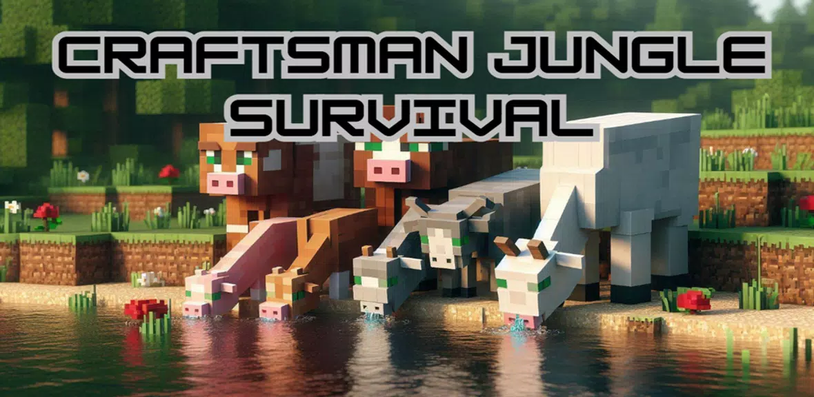 Craftsman Jungle Survival Ekran Görüntüsü 2