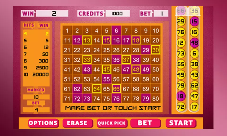 Keno Bingo應用截圖第1張