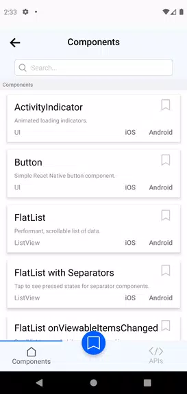 Expo & React Native components Captura de pantalla 2