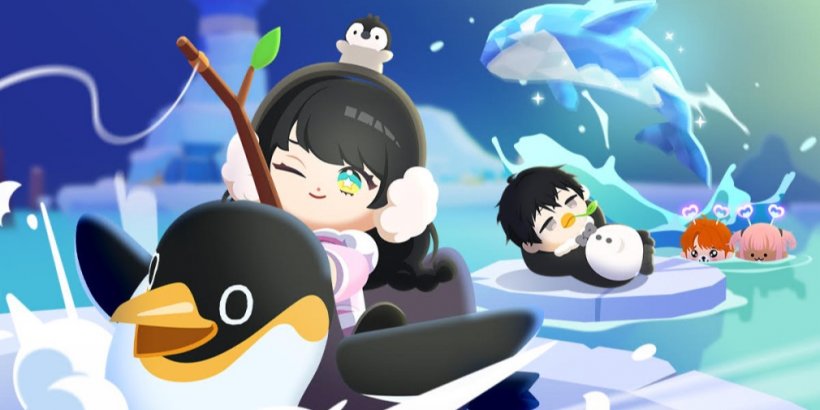 Jogue juntos a atualização do inverno com Fiona e seus amigos, bem como um pouco de diversão de pesca