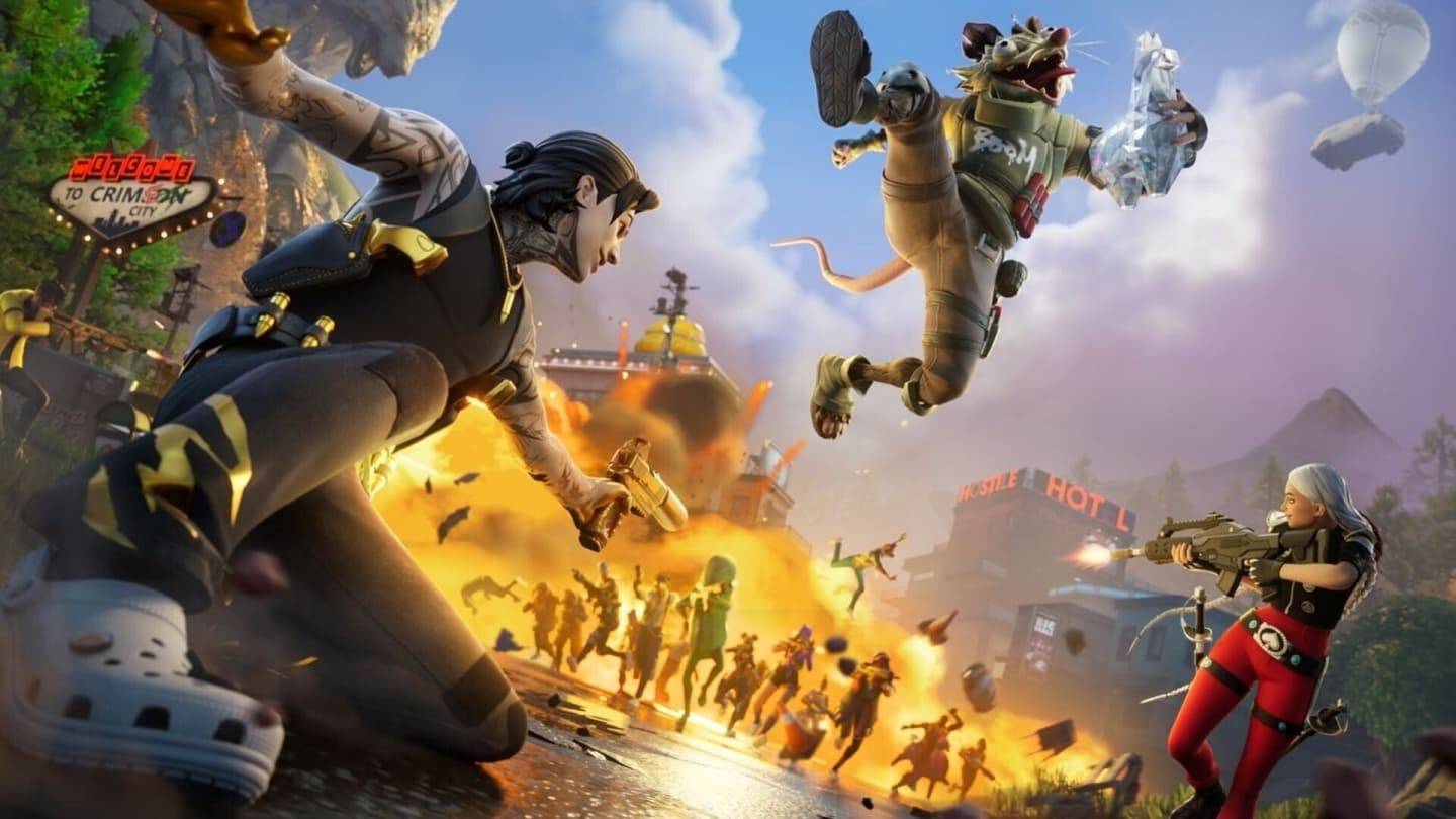 Fortnite Reveducings режим отдыха, добавляет Crocs