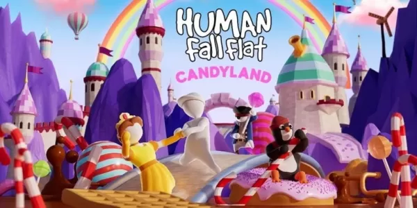 Candyland: Novo nível agora disponível no Mobile Human Fall Flat