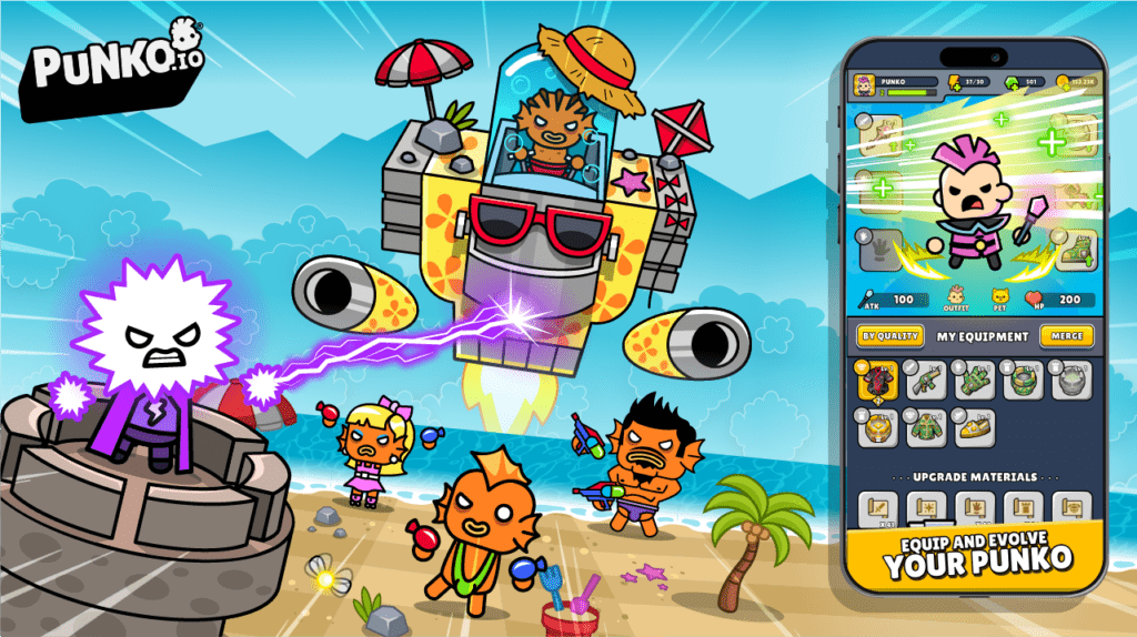 Punko.io screenshot permainan