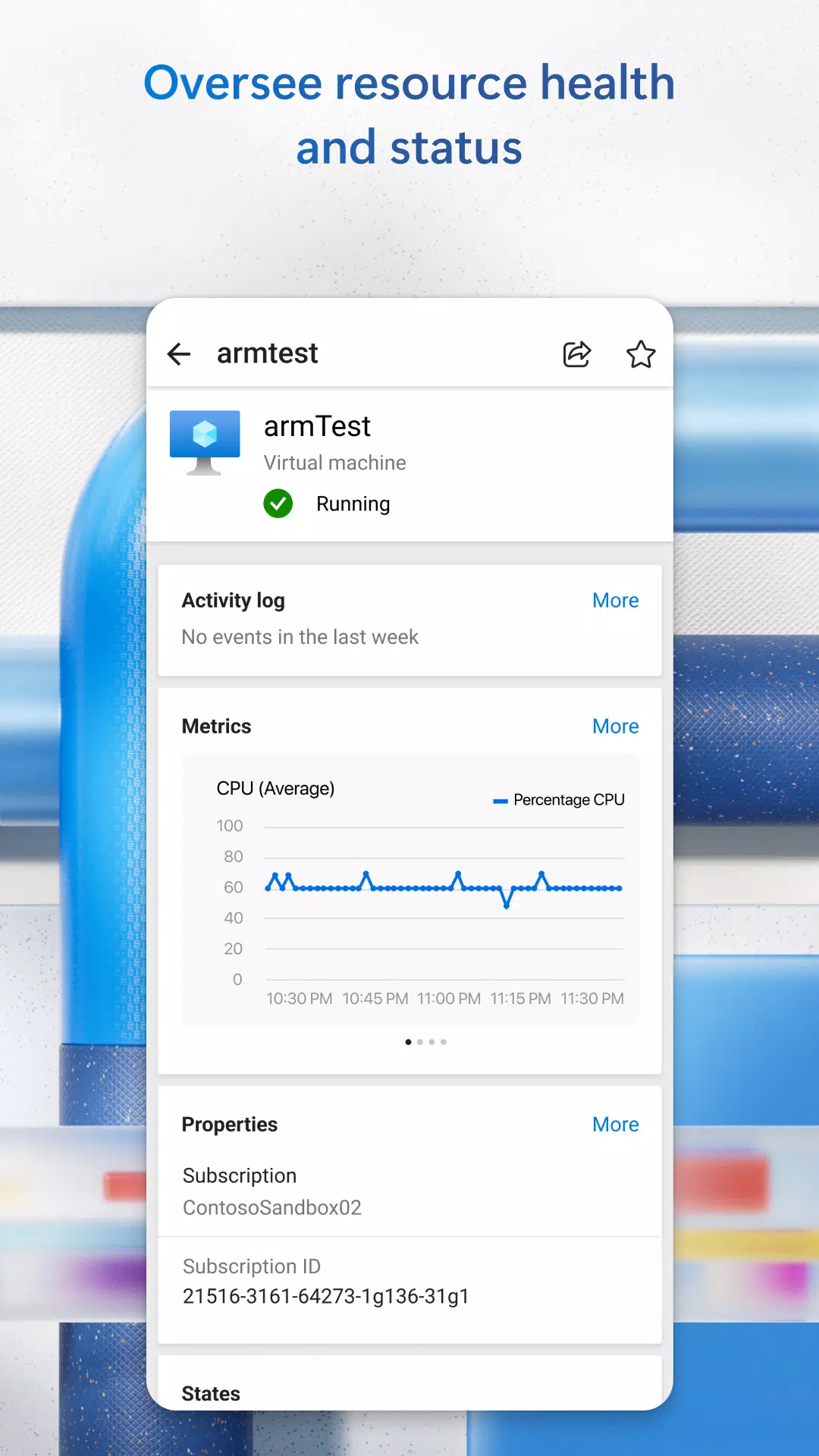 Microsoft Azure ဖန်သားပြင်ဓာတ်ပုံ 2