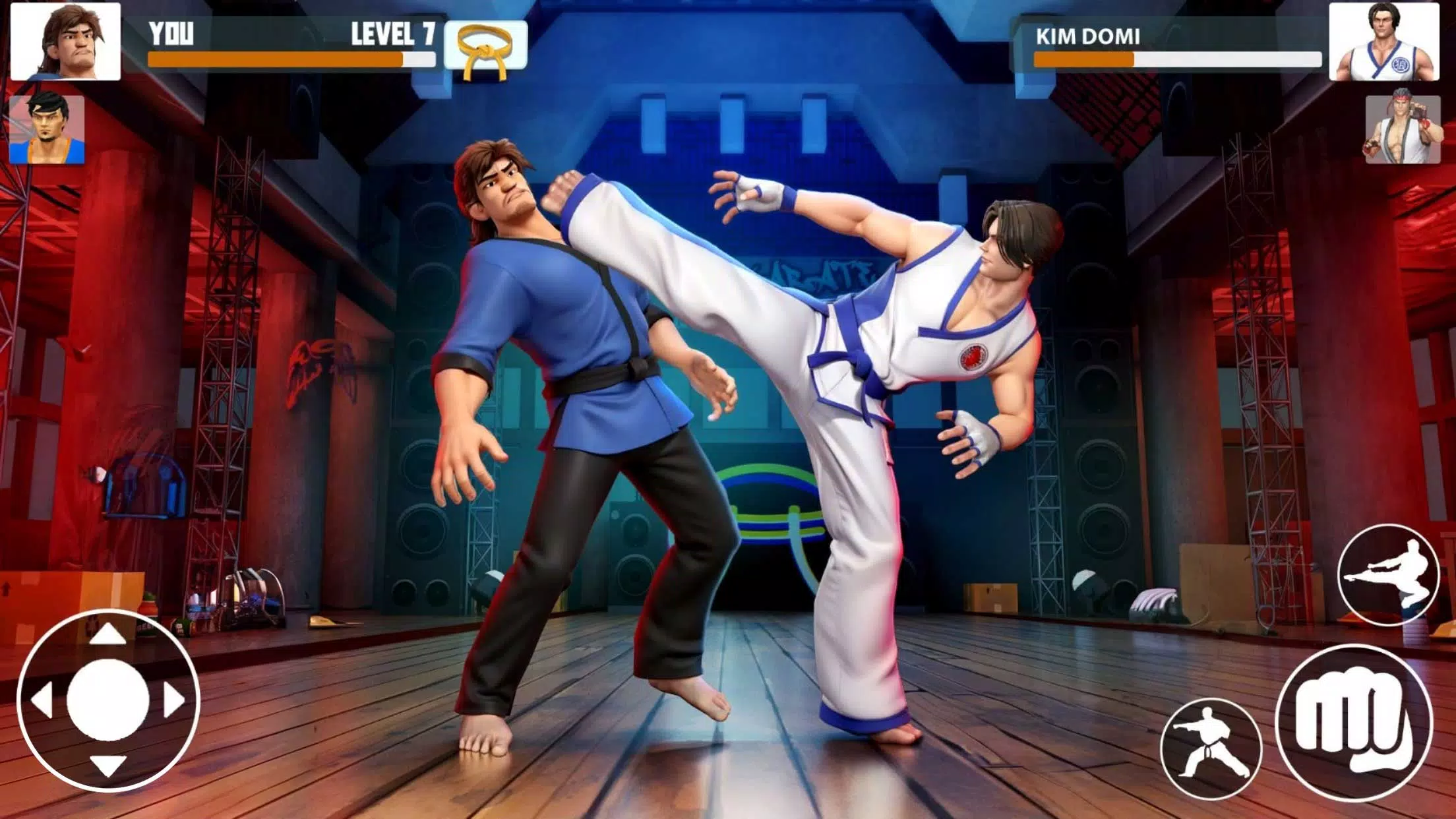 Karate Fighter Tangkapan skrin 0