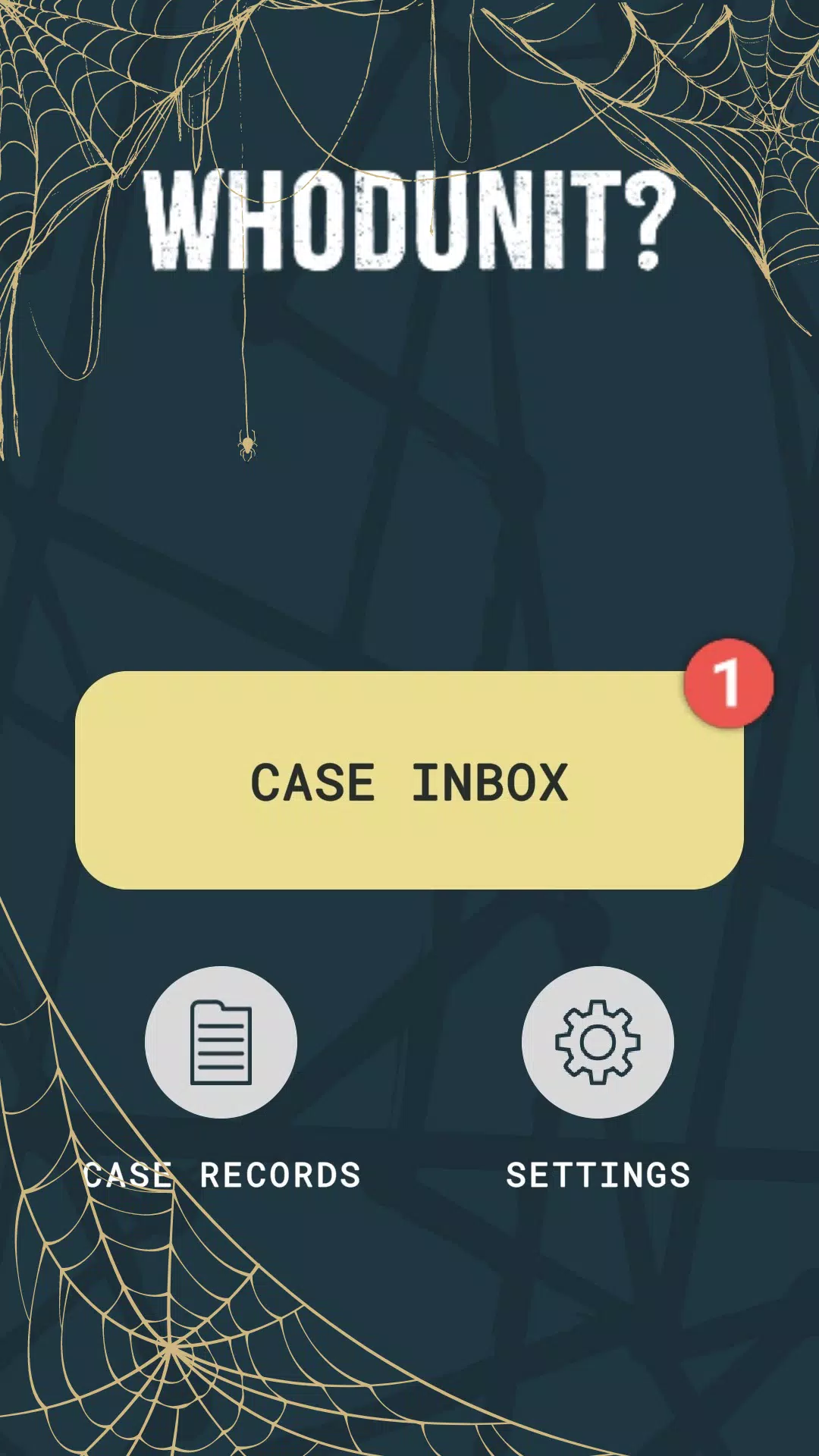 Whodunit? Murder Mystery Games Ảnh chụp màn hình 1