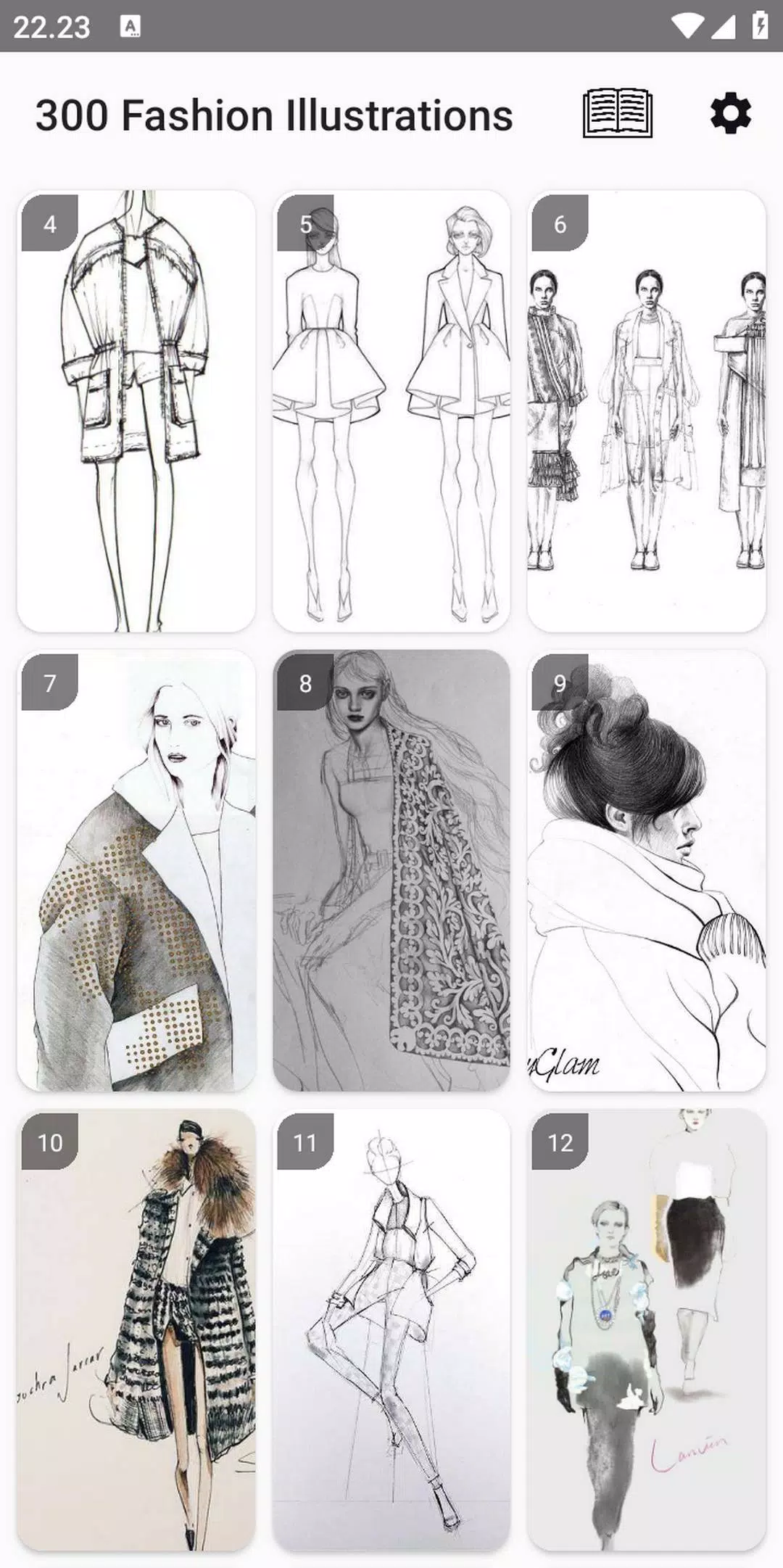300 Fashion Illustrations スクリーンショット 0