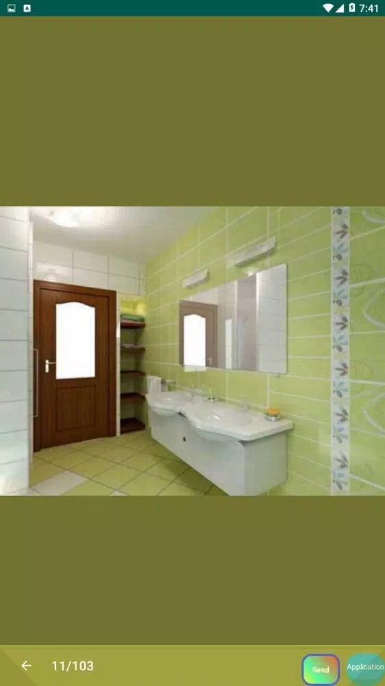Best Bathroom Tile Designs ide ဖန်သားပြင်ဓာတ်ပုံ 3