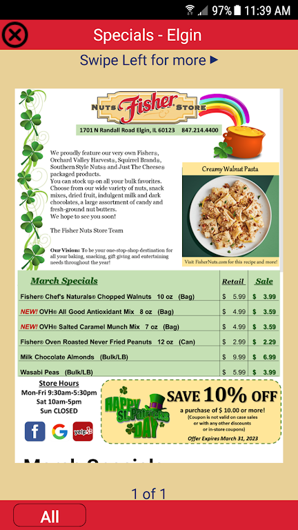 Fisher Nuts Store Capture d'écran 3