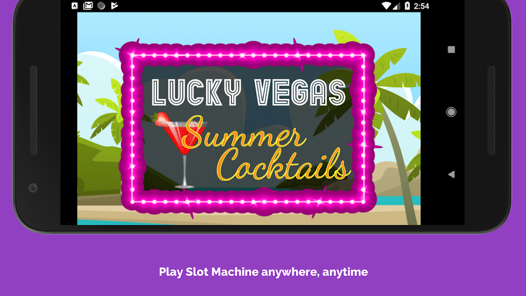 Lucky Vegas - Summer Cocktail Slot Jackpot Machine Capture d'écran 0