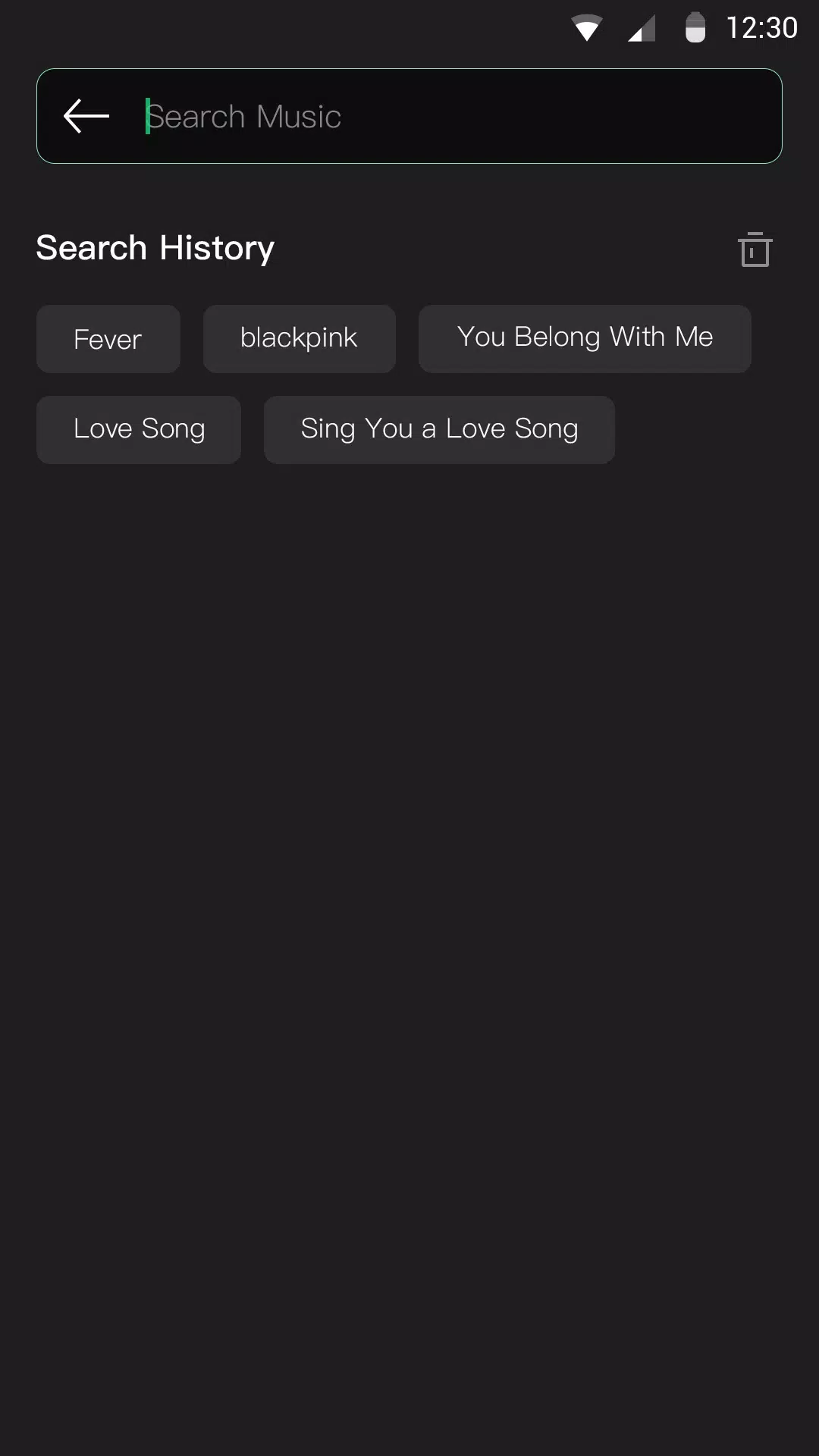 MP3 Player Ảnh chụp màn hình 2