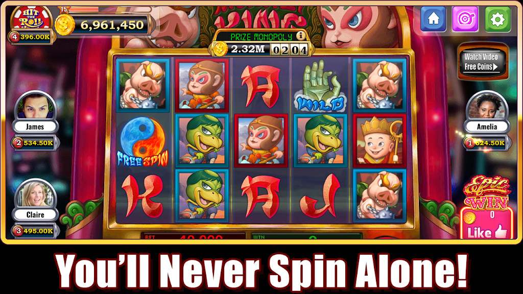 Social Vegas Slots - Real Free Slots Tangkapan skrin 3